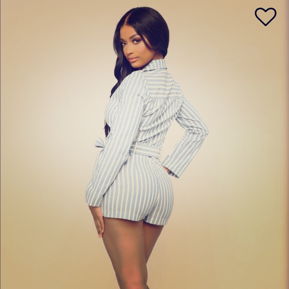 FashionNova long sleeve romper